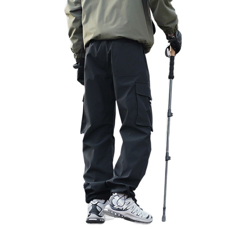 Herren Technische Outdoor-Cargohose mit wasserabweisendem Stretch und verstärkten Knien Nord Taschen