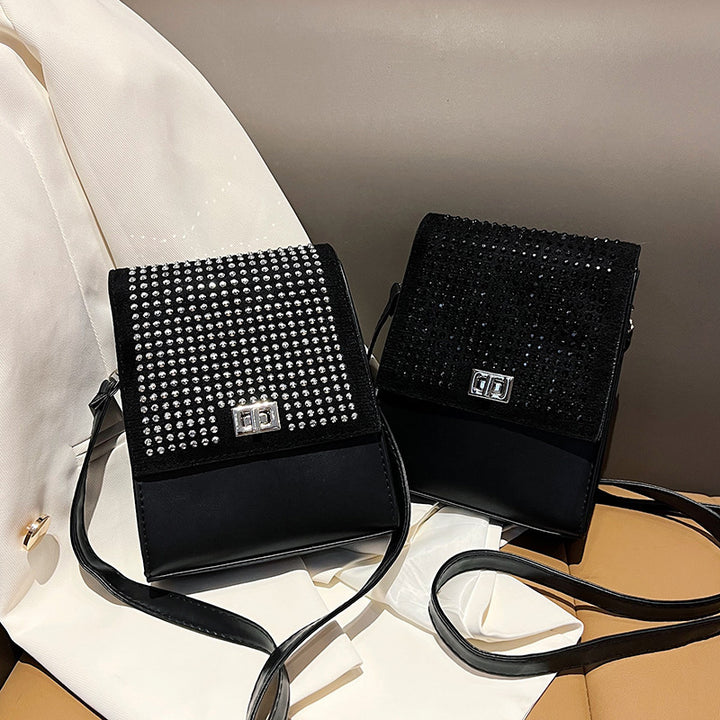 Damen stilvolle Handtasche mit funkelnden Akzenten Nord Taschen