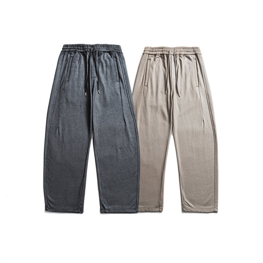 Unisex Relaxed-Loungehose aus French-Terry mit Kordelzug und Eingrifftaschen Nord Taschen