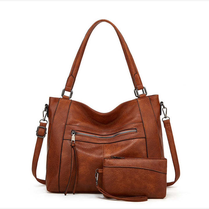 Damen Hobo-Tasche mit elegantem Fächerdesign und praktischem Innenbeutel Nord Taschen