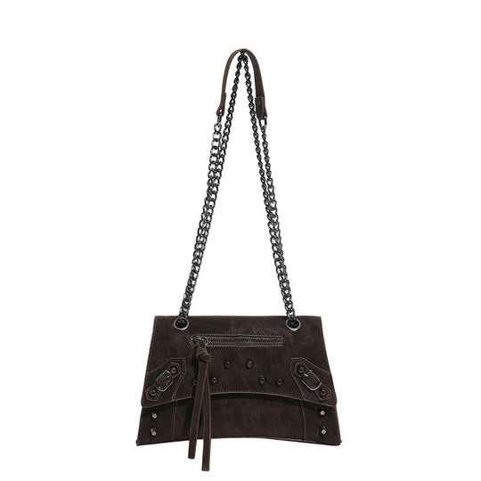 Damen Umhängetasche mit modischen Kettenakzenten und ausgefallenem Design Nord Taschen