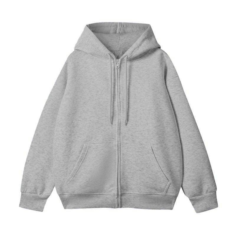 Unisex Oversize-Kapuzenjacke mit durchgehendem Reißverschluss und Kängurutasche Nord Taschen