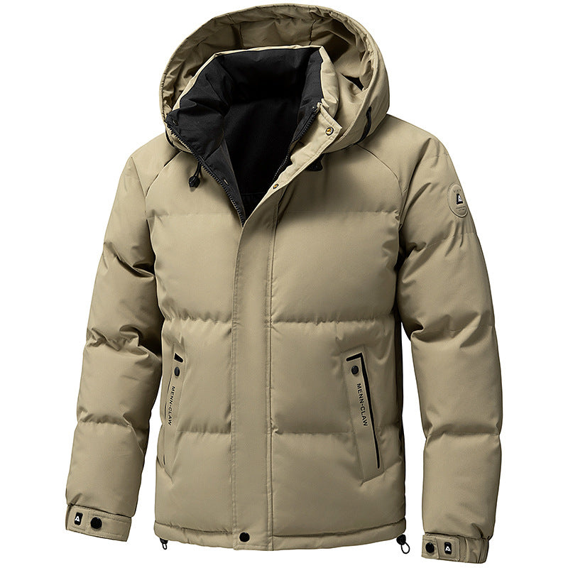 Herren Wattierte Kapuzen-Parka mit Thermofutter und winddichter Außenhülle Nord Taschen