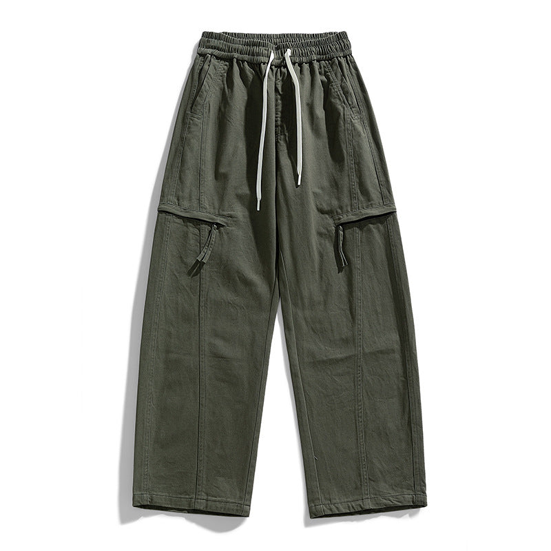 Herren Weite Cargo-Jogginghose im Baggy‑Schnitt mit Kordelbund & Mehrfachtaschen Nord Taschen