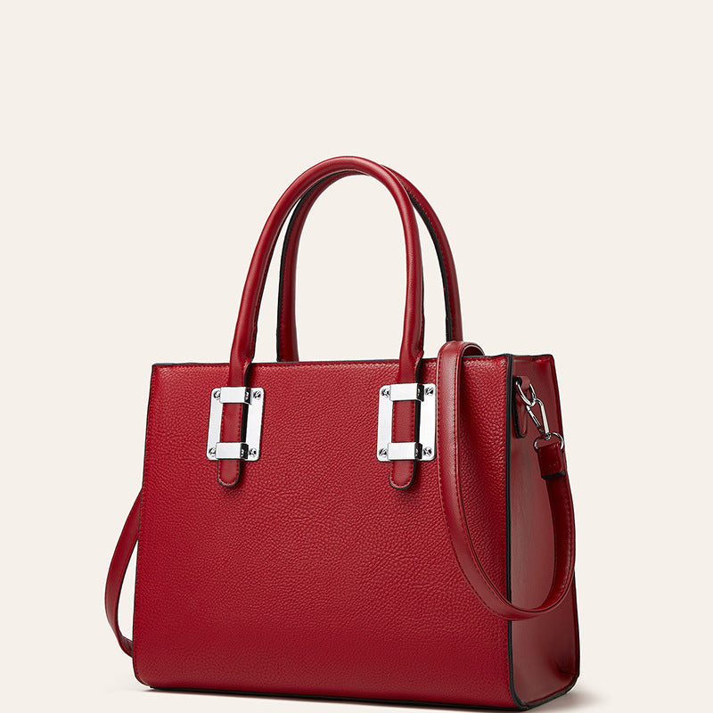 Damen Handtasche mit eleganter Struktur und verstellbarem Schulterriemen Nord Taschen