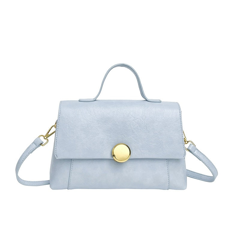Damen elegante Handtasche mit praktischem Klappverschluss Nord Taschen