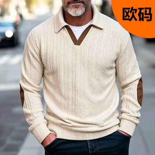 Herren Klassiker Strickpullover Nord Taschen