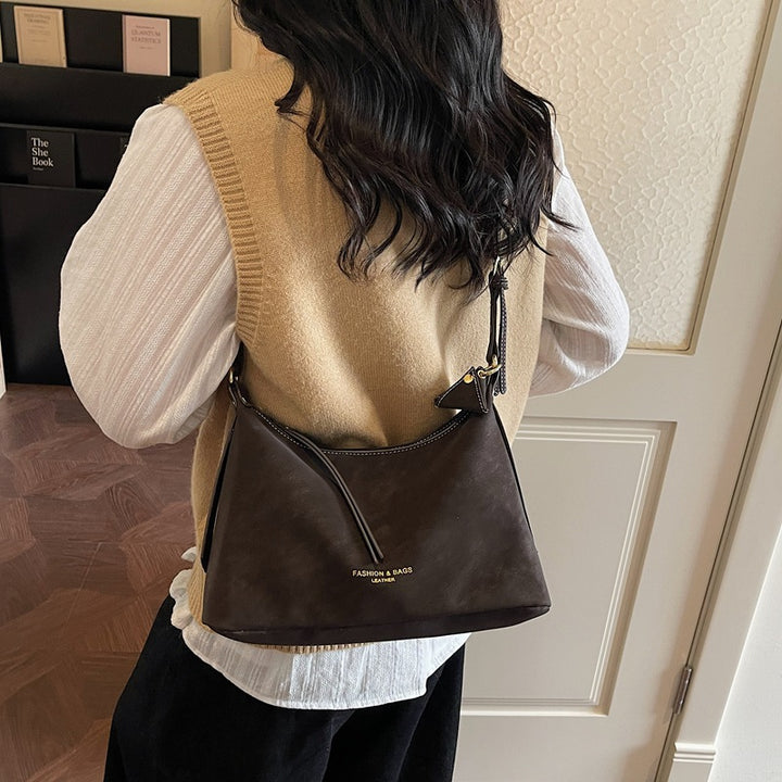 Damen Hobo-Tasche mit elegantem, weich strukturiertem Kunstleder Nord Taschen