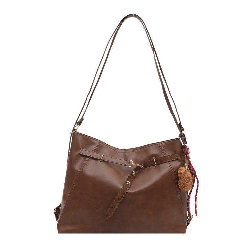 Damen große Hobo-Tasche mit praktischen Innentaschen und stilvollem Schlüsselanhänger Nord Taschen