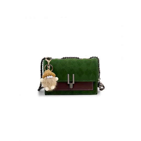 Damen Clutch-Tasche mit luxuriösem Karomuster und elegantem Kettenriemen Nord Taschen