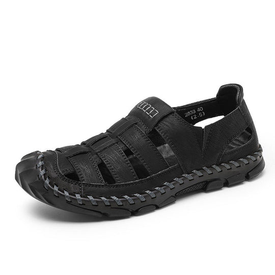 Herren Sandalen mit atmungsaktiven Riemen und rutschfester Sohle Nord Taschen