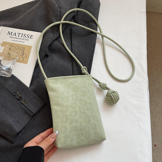 Damen Umhängetasche aus weichem Kunstleder mit modernem Leopardenmuster Nord Taschen