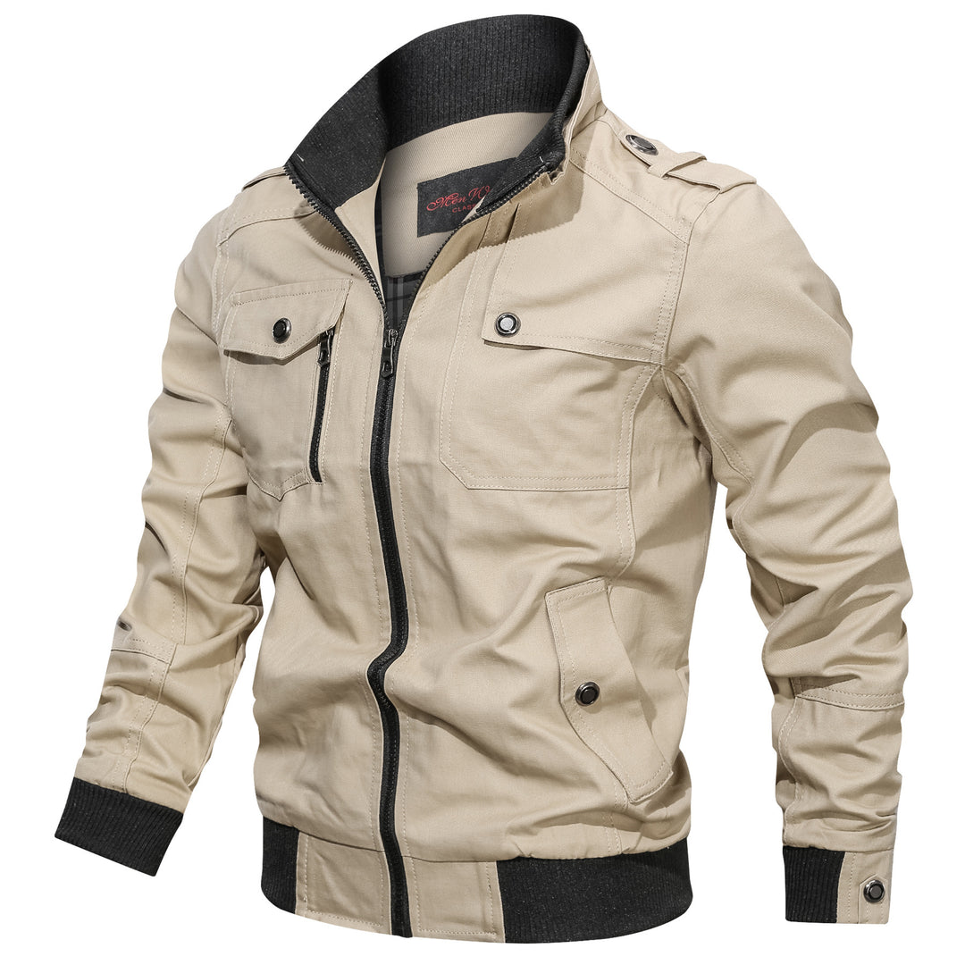 Herren Stylische Übergangsjacke mit praktischen Taschen Nord Taschen