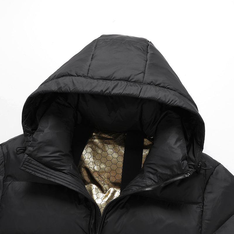 Herren Thermo-Parka mit reflektierender Wärmefutter‑Innenlage und Tragegurten Nord Taschen