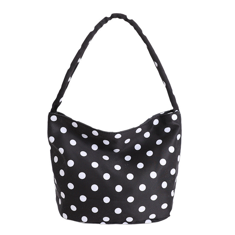 Damenhandtasche mit verspieltem Punktedesign Nord Taschen