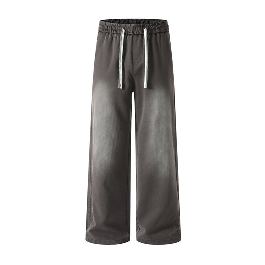 Damen weite Freizeithose mit elastischem Bund und Kordelzug Nord Taschen