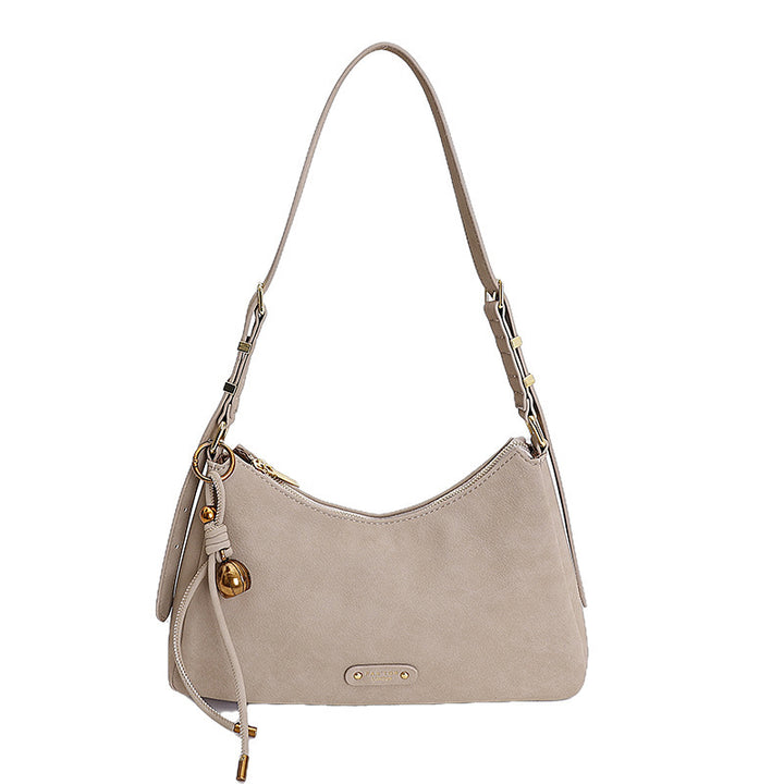 Damen Hobo-Tasche aus weichem Kunstleder mit dekorativen Details Nord Taschen