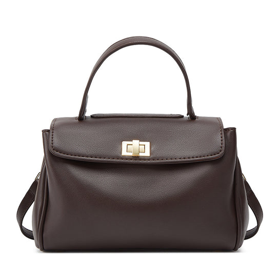 Damen Handtasche mit elegantem Klappenverschluss und hochwertigem Kunstleder Nord Taschen