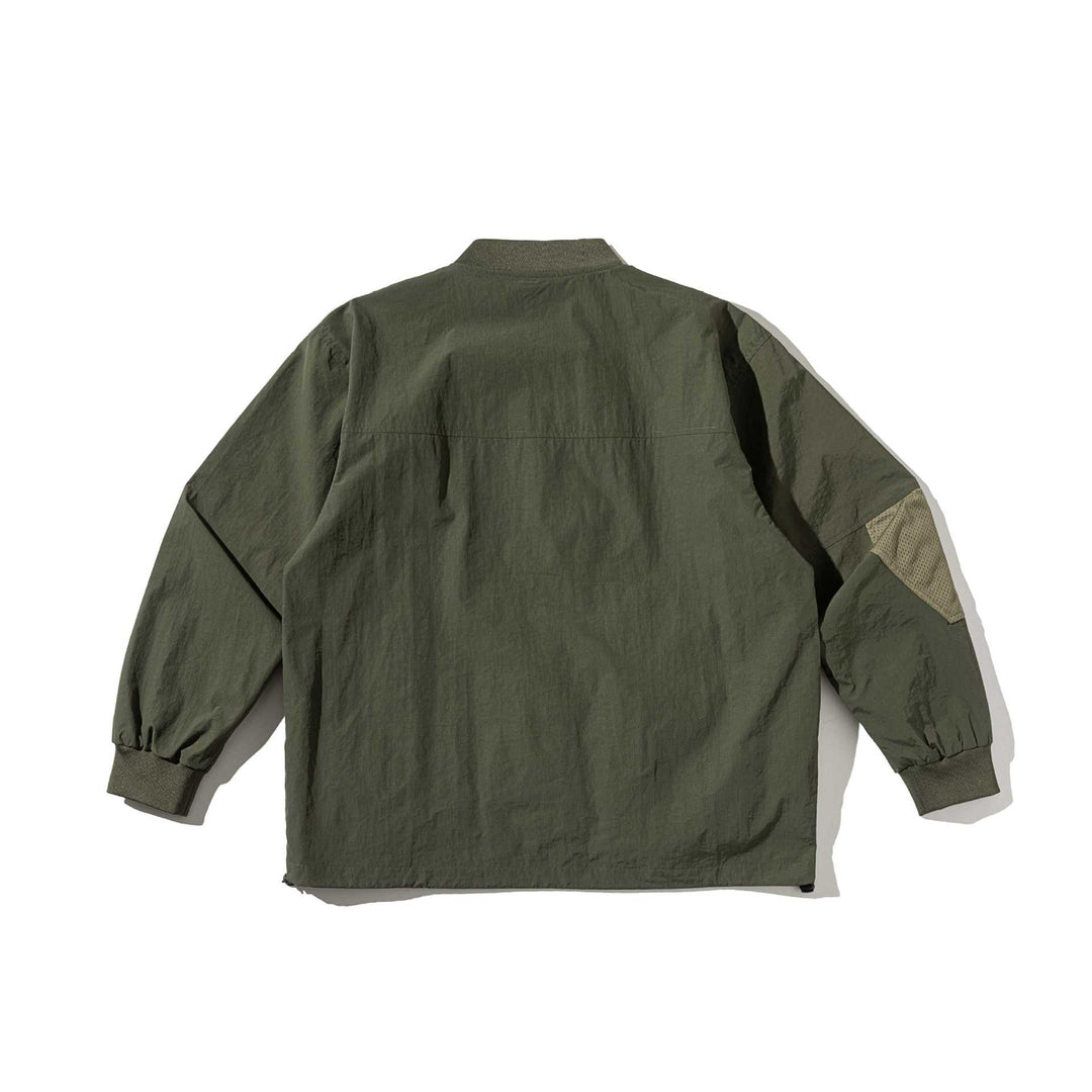 Unisex Technischer Pullover-Anorak mit halbem Reißverschluss und Utility‑Taschen Nord Taschen