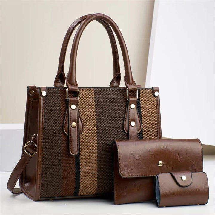 Damen praktische Handtasche mit abnehmbarer Geldbörse Nord Taschen