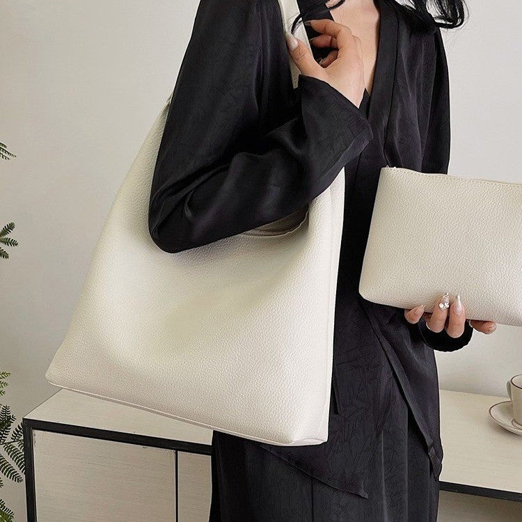 Damen moderne Henkeltasche aus strapazierfähigem Kunstleder Nord Taschen