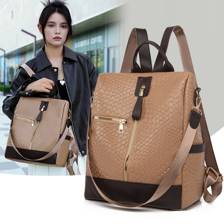 Damen eleganter Rucksack mit strukturiertem Obermaterial Nord Taschen