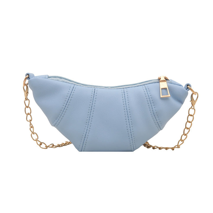 Damen elegante Umhängetasche mit stilvollem Kettenakzent Nord Taschen