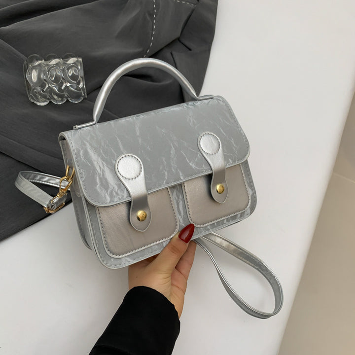 Damen elegante Umhängetasche mit zweifachem Laschenverschluss Nord Taschen