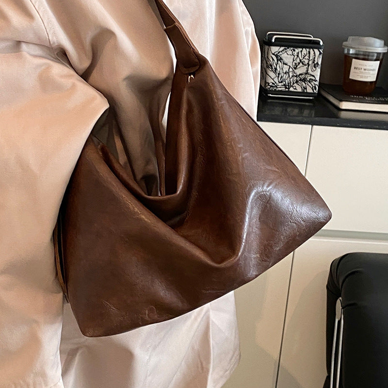 Damen große Ledertasche mit praktischem Design Nord Taschen