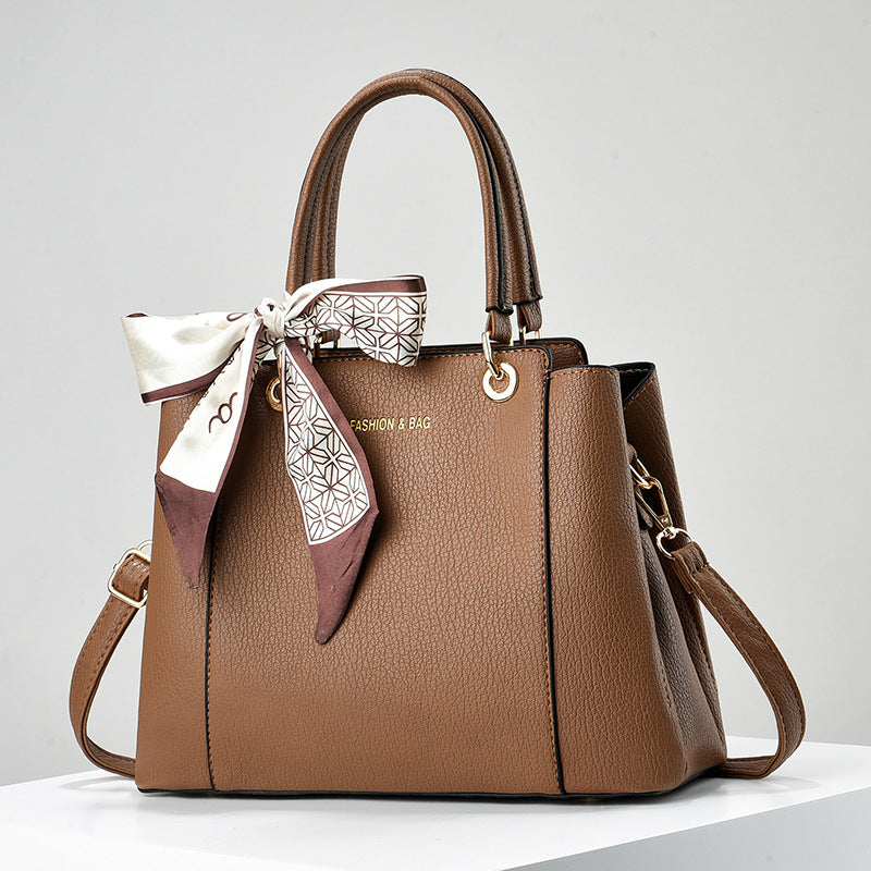 Damen elegante Handtasche mit dekorativer Schleife Nord Taschen