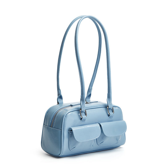 Damen Handtasche mit praktischem Doppelreißverschluss und herausnehmbaren Fächern Nord Taschen
