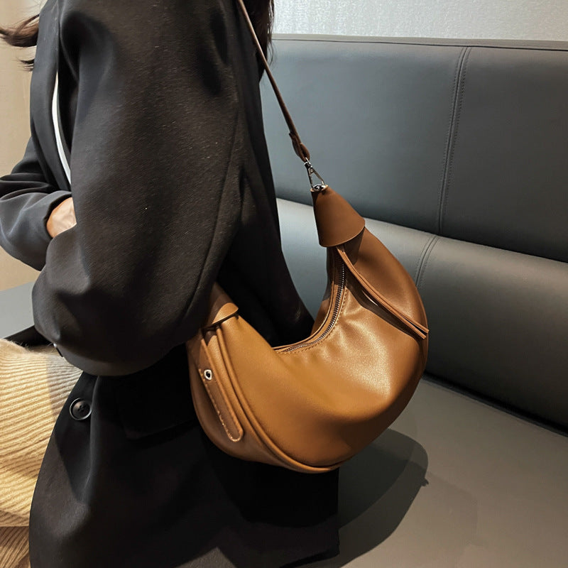 Damen Hobo-Handtasche mit minimalistischem Design und einstellbarem Schulterriemen Nord Taschen
