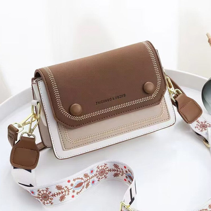 Damen modische Umhängetasche mit kreativen Farbdetails Nord Taschen