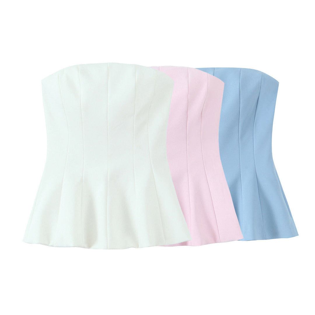 Damen Bustier-Top mit betonter Taille Nord Taschen