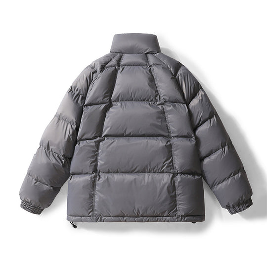 Herren Wattierte Steppjacke mit hohem Stehkragen, Druckknopfblende & großen Pattentaschen Nord Taschen