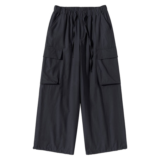 Damen Culotte-Cargo Bermudas im Utility-Look mit elastischem Tunnelzugbund und großen Pattentaschen Nord Taschen
