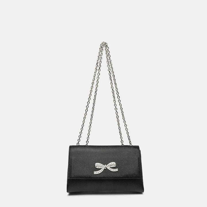 Damen Clutch-Tasche mit funkelndem Kristallverzierung Nord Taschen
