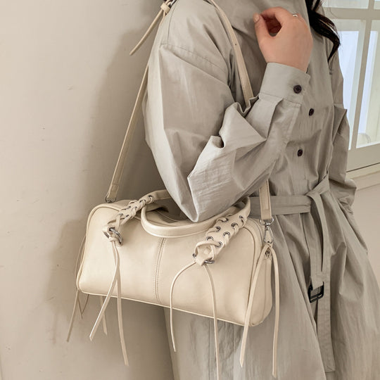 Damen elegante Hobo-Handtasche mit geflochtenen Details Nord Taschen
