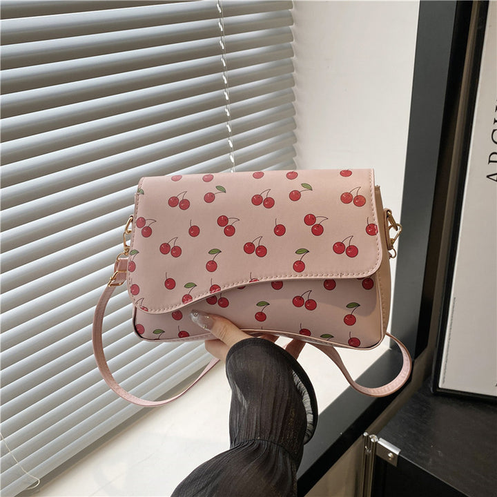 Damen Umhängetasche mit fruchtigem Print Nord Taschen