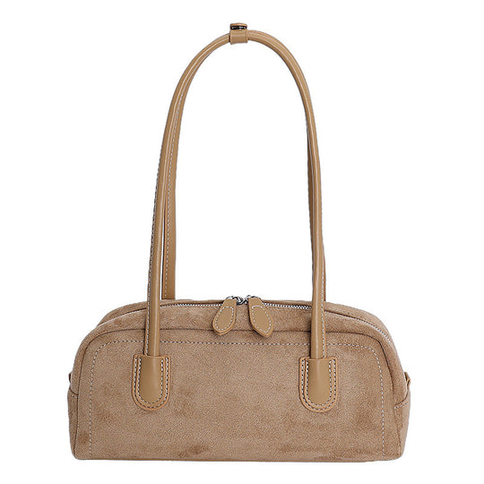 Damen Hobo-Tasche aus weichem Veloursleder mit elegantem Design Nord Taschen