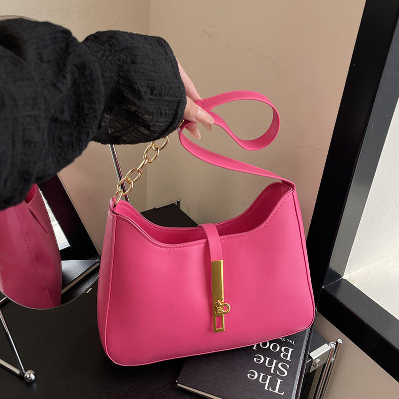 Damen Hobo-Tasche mit strukturiertem Design und schickem goldenen Verschluss Nord Taschen