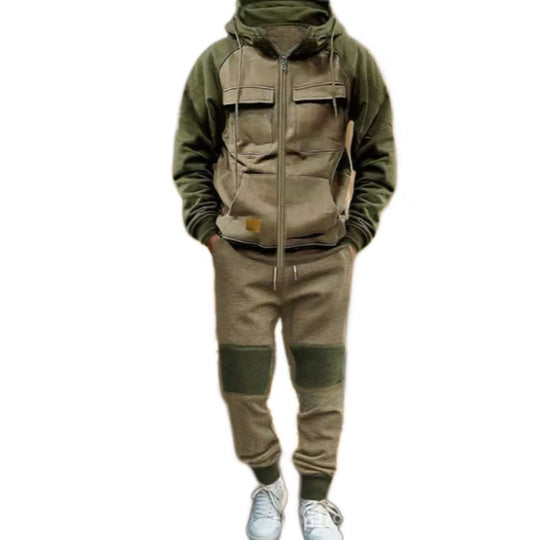 Herren funktionaler Freizeitanzug mit praktischen Taschen Nord Taschen