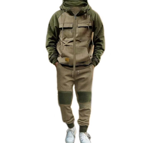 Herren funktionaler Freizeitanzug mit praktischen Taschen Nord Taschen