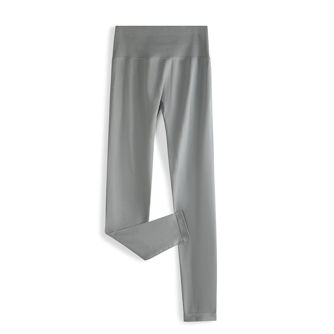 Damen Nahtlose High-Waist Leggings mit breitem Komfortbund Nord Taschen