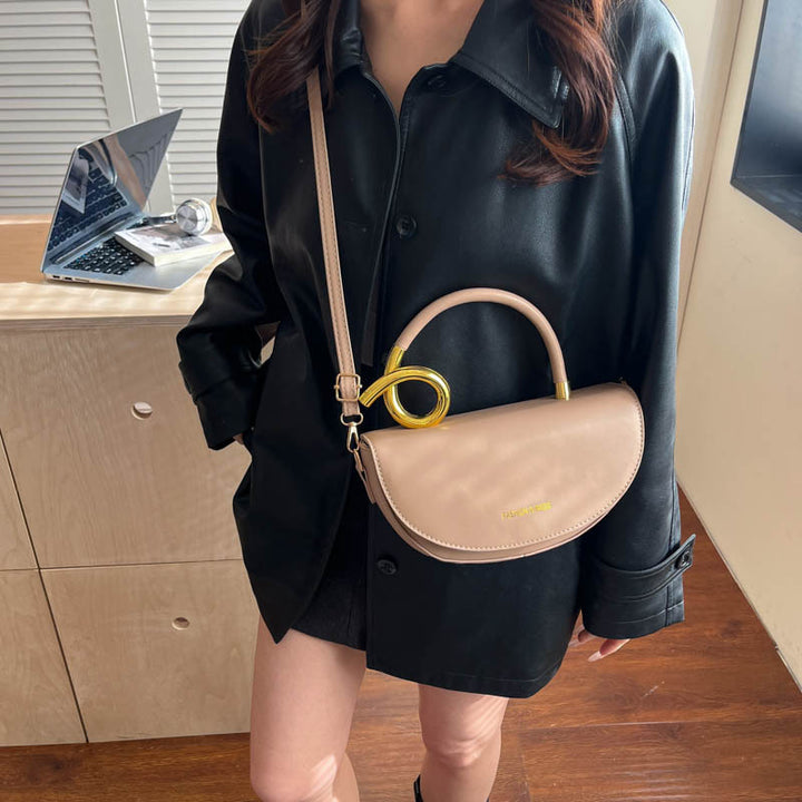 Damenhandtasche mit elegantem Schwunggriff Nord Taschen