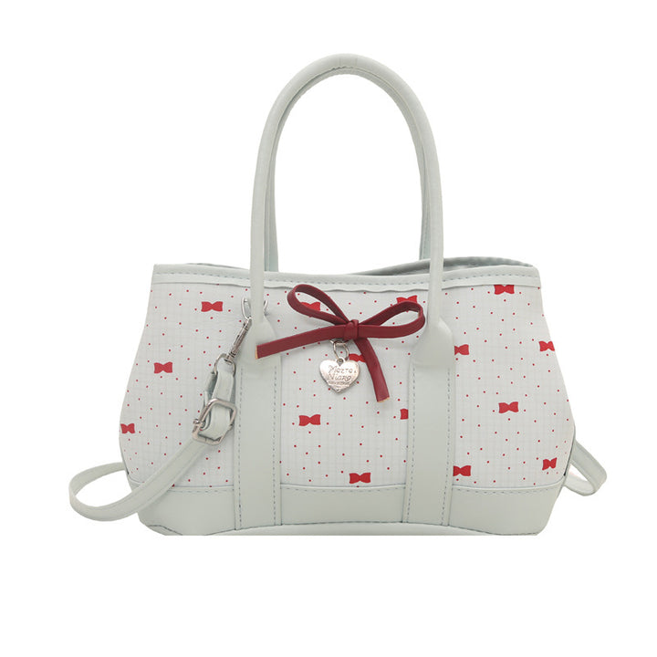 Damen modische Umhängetasche mit verspieltem Schleifendesign Nord Taschen