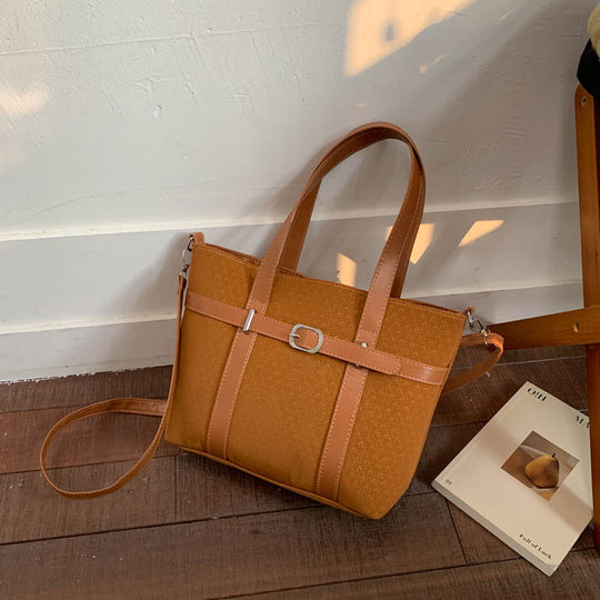 Damen modische Handtasche mit abnehmbaren Schultergurt Nord Taschen