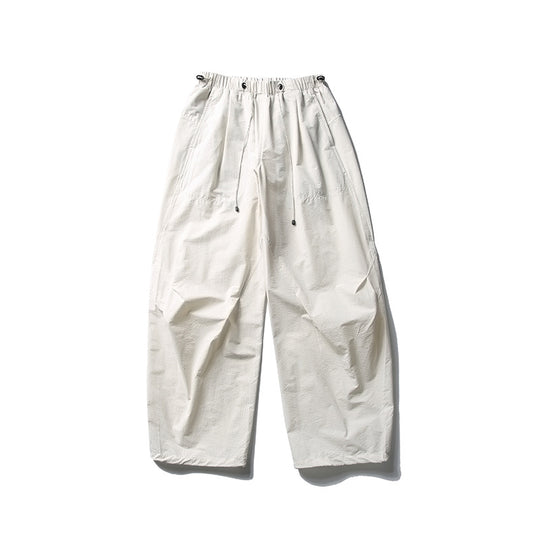 Unisex Weite Ripstop-Hose im Balloon‑Schnitt mit Tunnelzugbund und Utility‑Taschen Nord Taschen