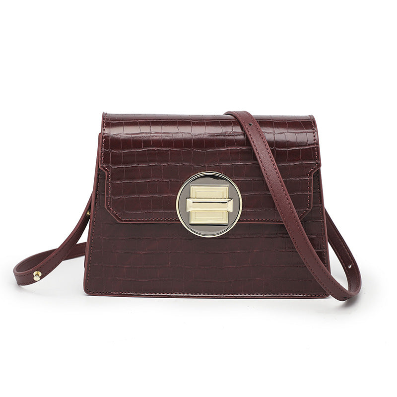 Damen Crossbody-Tasche mit elegantem Krokodilprägungsdesign Nord Taschen