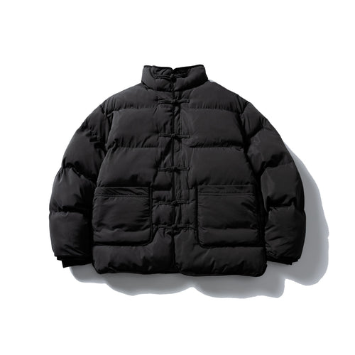 Herren Wattierte Boxy‑Jacke mit Knoten‑Toggle und minimalistischer Außenhülle Nord Taschen